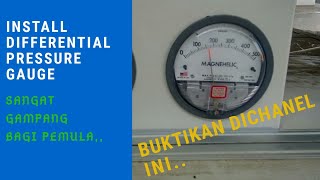 Pemasangan box magnehelic HVAC [upl. by Schwinn]