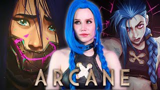 ARCANE EP 9 BLIND REACTION THE ENDING HAD ME SOBBING [upl. by Atterol]