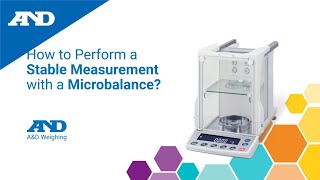 How to perform a stable measurement with a microbalance [upl. by Virgil863]