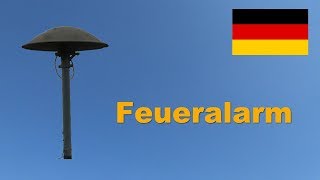 Sirenensignal quotFeueralarmquot Deutschland [upl. by Anual379]