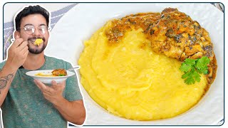 COMO FAZER POLENTA SIMPLES E FÁCIL  Nandu Andrade [upl. by Nonnaihr793]