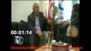 Tunisie Rached Ghannouchi filmé par une Caméra cachée راشد الغنوشي خائن الثوة [upl. by Jezreel]