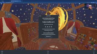 How to enter a Mozilla Hubs room from your VR device [upl. by Xyla]