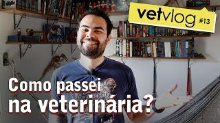 Como passei no vestibular pra VETERINÁRIA em uma pública  VetVlog 13 [upl. by Nylirehc]