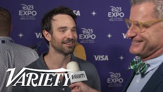 Charlie Cox of quotDaredevilquot Reveals Why His Black Suit is Back  NYCC 2018 [upl. by Lednem]