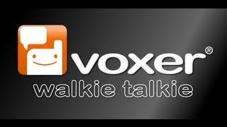 App Review of Voxer Turn Your Apple Device Into A Walkie Talkie [upl. by Darren]