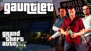 Grand Theft Auto 5 GTA V Gauntlet Mission 13 Find All 3 Muscle Car Locations 100 COMPLETION [upl. by Torras]