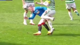 John Lundstram tackle vs Callum McGregor [upl. by Sioled]