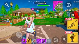 Samsung S23 Ultra 60 FPS Fortnite Mobile Gameplay Ultra Graphics High Elim Wins Fortnite OG Reload [upl. by Lilian]