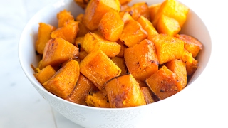 Easy Roasted Butternut Squash Recipe [upl. by Netfa]