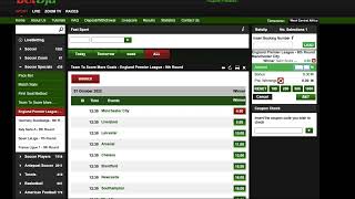 Bet9ja Soccer Specials How to bet on Team to score more goals [upl. by Lowson]