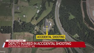 Deputy shot at Loudoun County Sheriff’s Office firing range taken into surgery [upl. by Reffinnej]