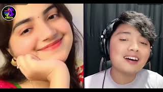 Suresh lama DrAleeya TikTok live romantic cover song SAANSON NE [upl. by Moonier]