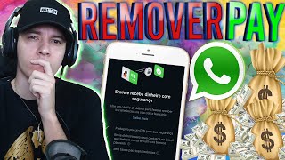 Como remover o FACEBOOK PAY do WhatsApp [upl. by Tomkiel752]