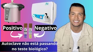 Autoclave Alt não está passando no teste biológico DicasParaDentistas [upl. by Ahsinar]