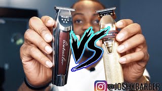 WAHL CORDLESS DETAILER LI VS BABYLISS GOLD FX TRIMMER [upl. by Akceber]