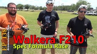 Walkera F210 Spec Formula Drone Race MultiGP 3D Next [upl. by Ylrae]