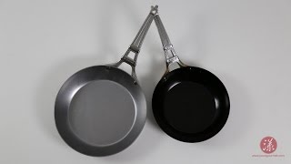 碳钢煎锅西式开锅法 Carbon Steel Fry Pan Seasoning 【漾漾美味】第4集 [upl. by Arick]