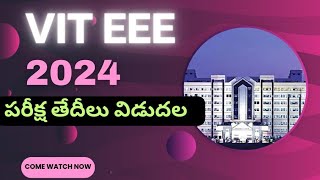 VITEEE 2024  Exam Dates Open Now EligibilityApplication FeesExam Pattern [upl. by Utham]