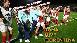 UWCL 202425 15 squadre qualificate Ai sorteggi Champions rischiano Juve e Fiorentina [upl. by Dnalyk697]