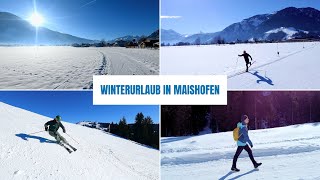 Winterurlaub in Maishofen Skifahren Langlaufen und Winterwandern im Salzburger Land [upl. by Tollmann]