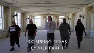 NBE presents Big Spring Texas Cypher part 1 [upl. by Gnilrits]