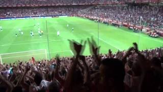 Sevilla FC vs Hannover 96 PARTE 1 Previa Europa League Biris Norte [upl. by Lattimer]