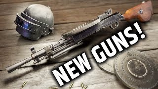 🔵 TWO NEW GUNS amp VAULTING  PUBG Battlgrounds Test Server  NEW UPDATE [upl. by Tarra]