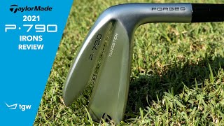 TaylorMade Mens 2021 P790 Irons Review by TGW [upl. by Ezekiel280]