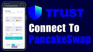 How to Connect Trust Wallet to PancakeSwap  2024 [upl. by Legir]