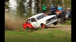 Ford Escort Rallying In Finland [upl. by Cedar908]