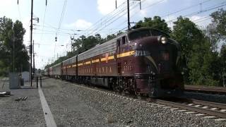 E8s on the Amtrak Keystone Corridor and Trains in Lancaster County [upl. by Berthold]