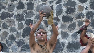 Aztec ballgame returns to Mexico City after 500 years  AFP [upl. by Hwang191]