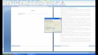 Tutoriel pagination Word 2007 [upl. by Mayberry911]