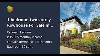 1bedroom two storey Rowhouse For Sale in Calauan Laguna [upl. by Ahsikahs]