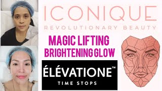 DEEP CLEANSE  NATURAL BOTOX  BRIGHTENING GLOW  ICONIQUE SKIN CAREELEVATIONE TIME STOPS [upl. by Alleoj69]