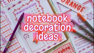 WAYS TO MAKE PRETTY NOTES 5 🌷 Creative Ideas for Titles Borders and Front Pages for Project [upl. by Dnaltroc]