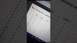 KMU MDCAT Reconduct 2023 Answer Key is out Now  Link is in the first comment KMUAnswerKey [upl. by Annwahs]