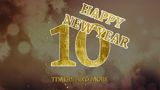 10 Second Happy New Year Countdown Timer 2024 [upl. by Landrum]