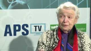 Interview with Dr Mildred Dresselhaus MIT at APS March Meeting 2013 [upl. by Herold625]