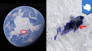 Antarctica hole in the earth Polynya hole gapes open on the frozen continent  TomoNews [upl. by Dawaj369]