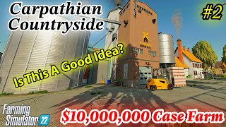 Purchasing The Bakery and Grain Mill  10 Million Case Farm  Carpathian Countryside  FS22 [upl. by Ennairrek]