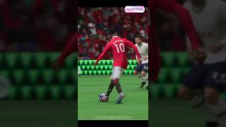 FIFA 23  Marcus Rashford Insane Finesse Goal 🤯🤯youtubeshorts easportsfifa easports soccer [upl. by Cher]