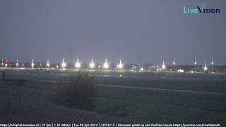 Live Vision  Schiphol  Polderbaan 18R36L [upl. by Rogerg]