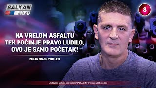 INTERVJU Zoran Branković  Na vrelom asfaltu tek počinje ludilo ovo je samo početak 2772021 [upl. by Itteb]