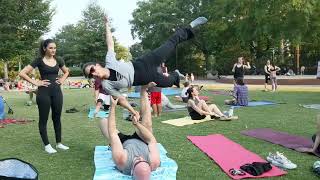 Acro drum circle at Pullen Park  Wednesday [upl. by Sparks]