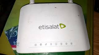 Etisalat Dir 803 Router Response  Wifi Networking  Etisalat Router Configuration [upl. by Araf]