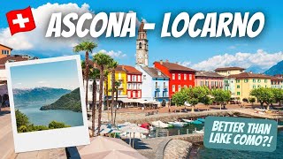 DISCOVERING ASCONALOCARNO in TICINO  Travel Guide  Switzerlands ULTIMATE Summer destination [upl. by Akered]