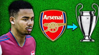 I Rebuild Arsenal With Gabriel Jesus [upl. by Nueoras609]