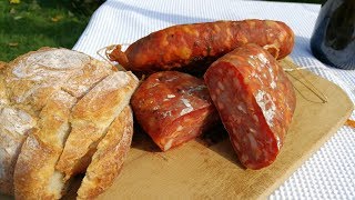 How to make SOPPRESSATA CALABRESE original italian salami recipe  Homemade Salami uomodicasa [upl. by Haberman]